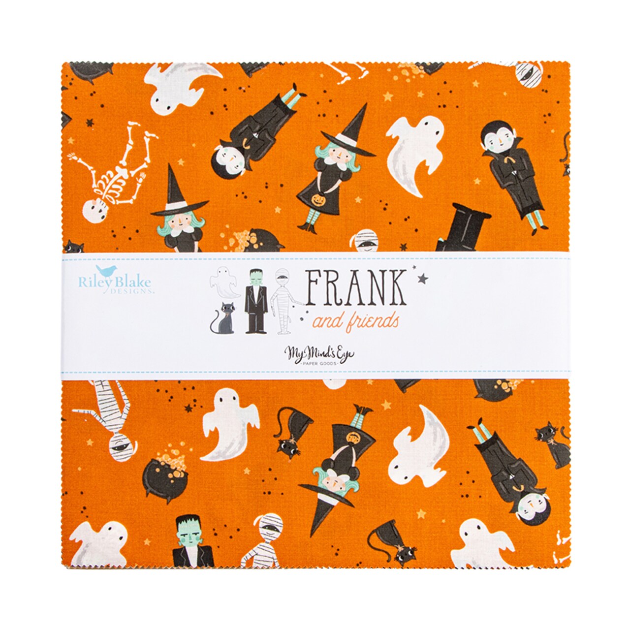 Frank and Friends 10" Square Pack (Layer Cake / 10" Stacker) by Riley Blake (10-17470-42)